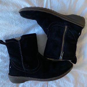 Black UGG booties